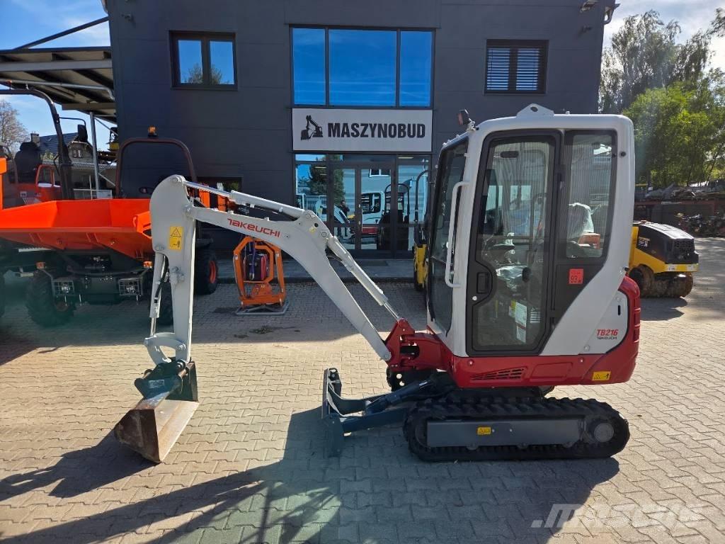 Takeuchi TB216 V0 Minigrävare < 7t