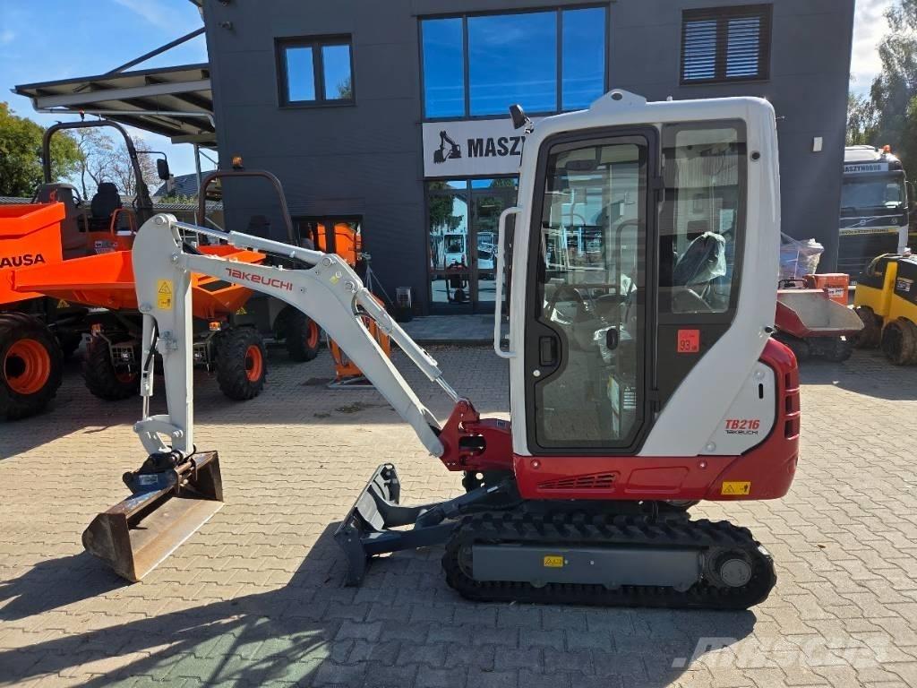 Takeuchi TB216 V0 Minigrävare < 7t