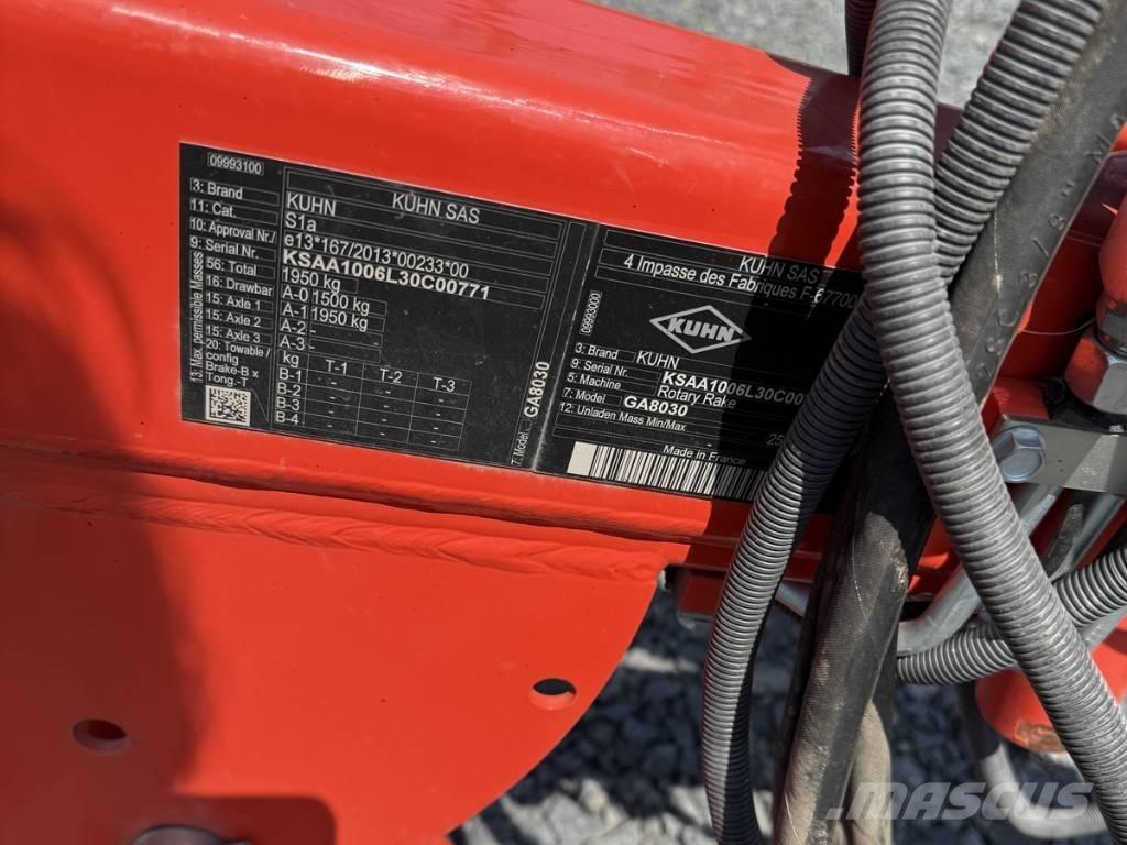 Kuhn GA 8030 Strängläggare