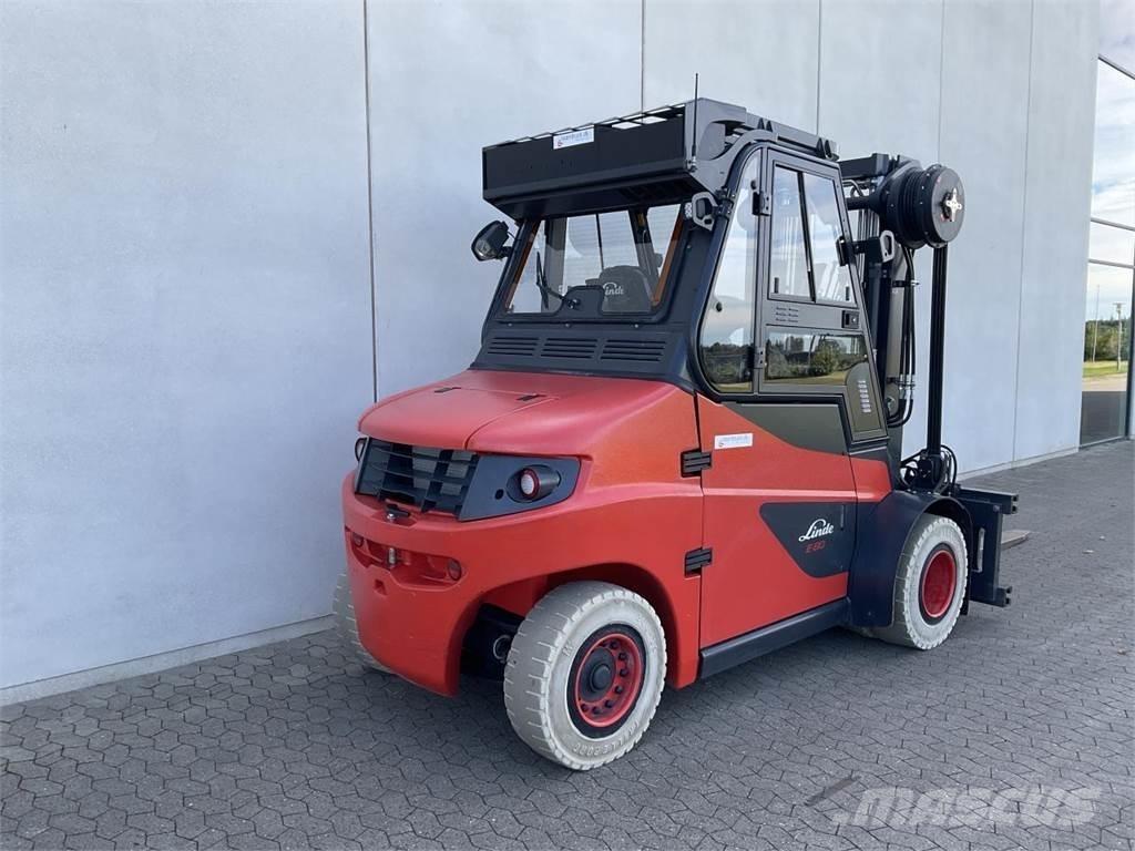 Linde E80-01/900 Elmotviktstruckar