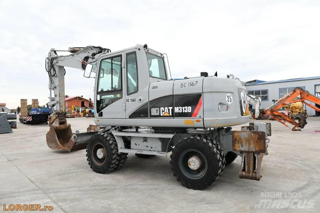 CAT M 313 D Hjulgrävare