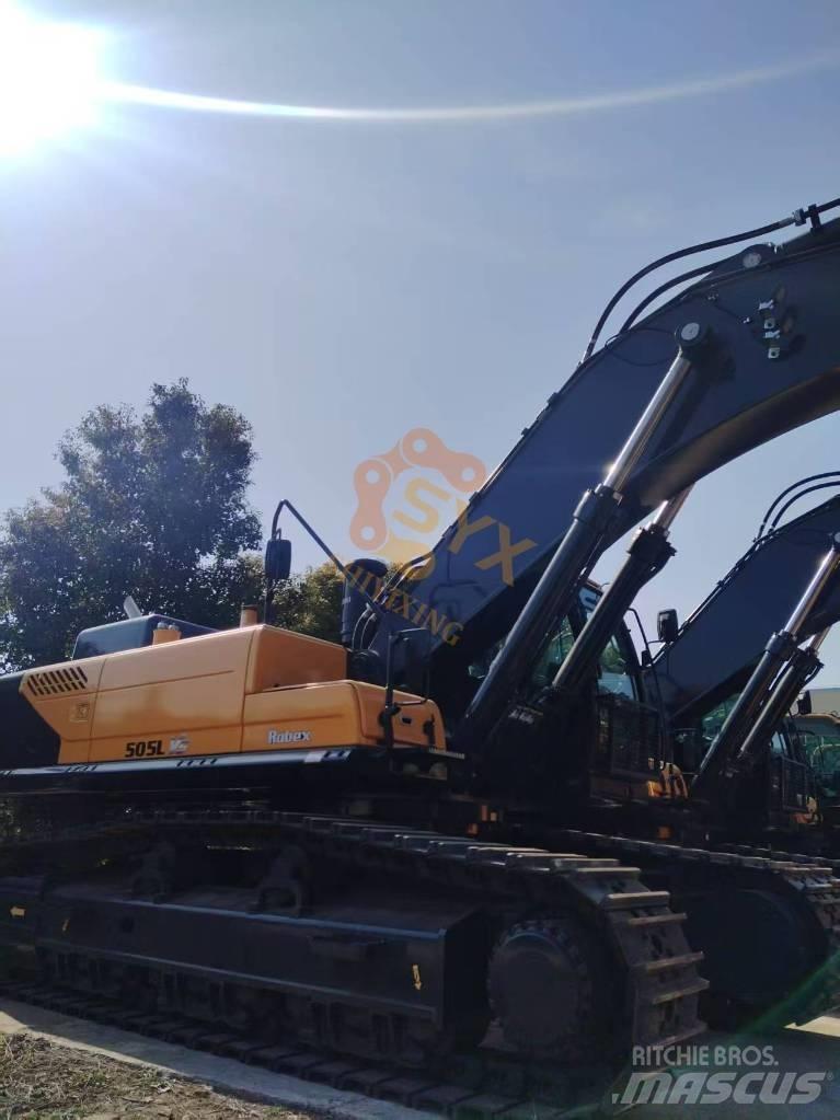 Hyundai R 505 L VS Bandgrävare