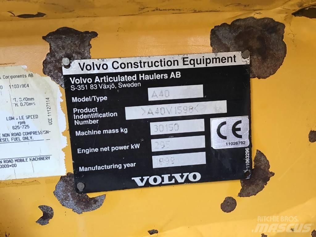 Volvo A 40C Midjestyrd dumper