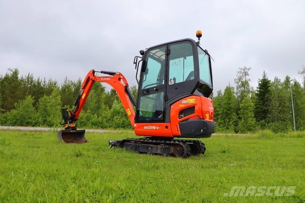 Kubota KX019-4 Minigrävare < 7t