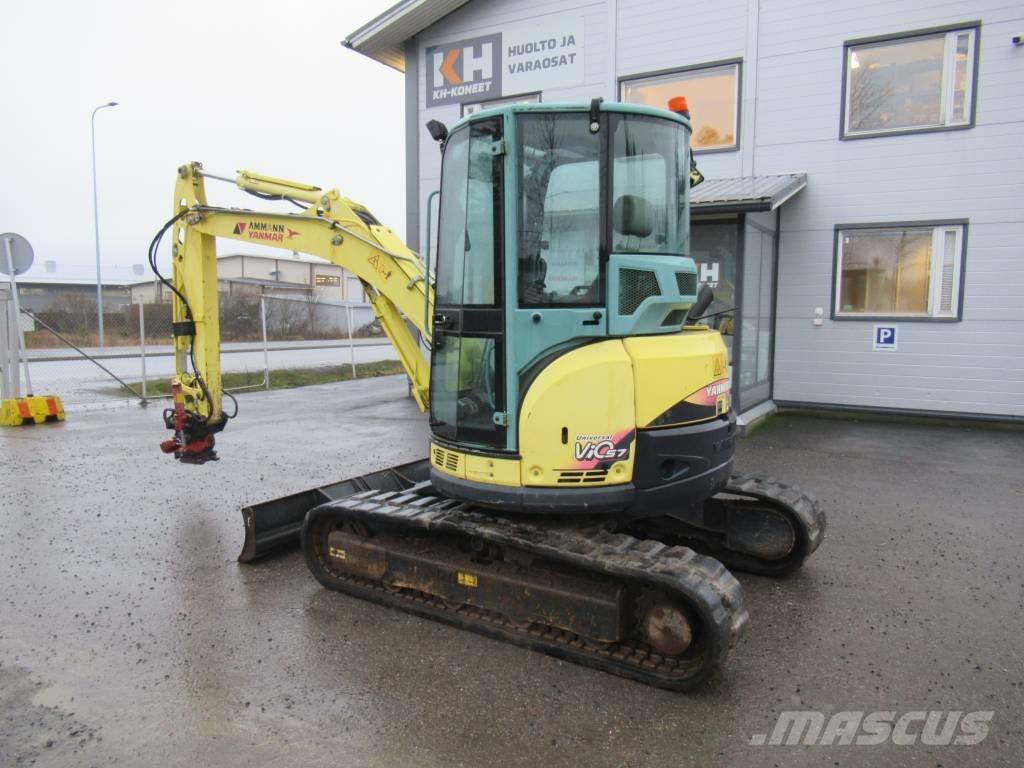 Yanmar Vio 57-U Minigrävare < 7t
