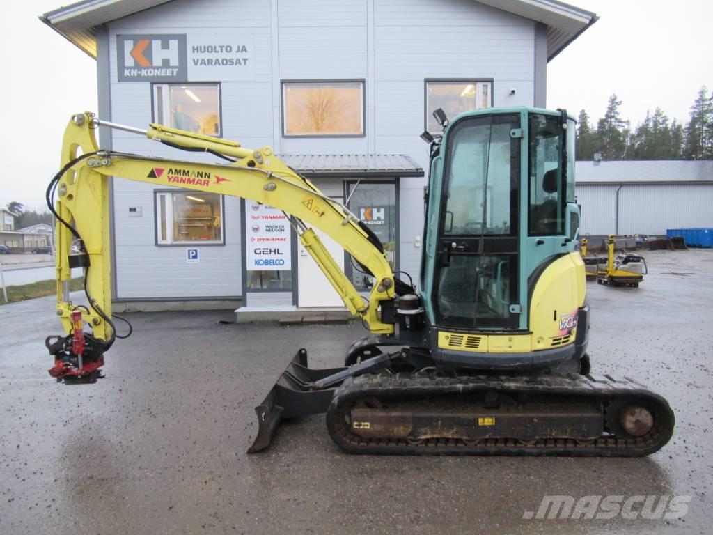 Yanmar Vio 57-U Minigrävare < 7t