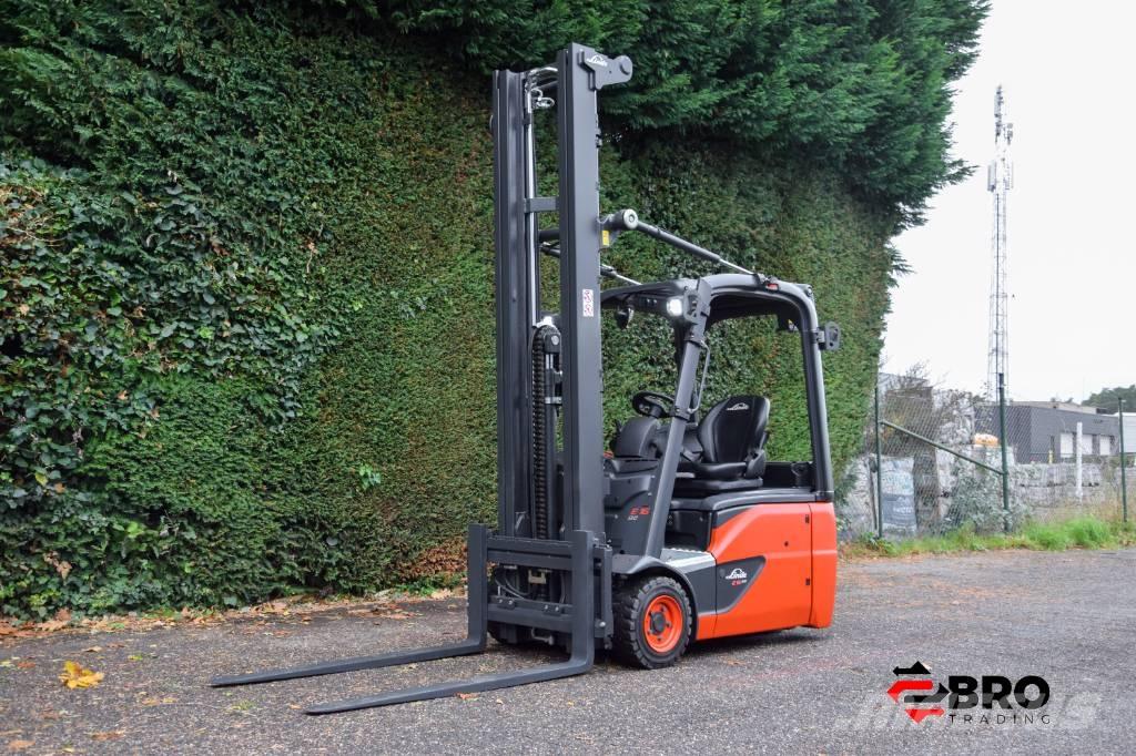 Linde E 16 Elmotviktstruckar