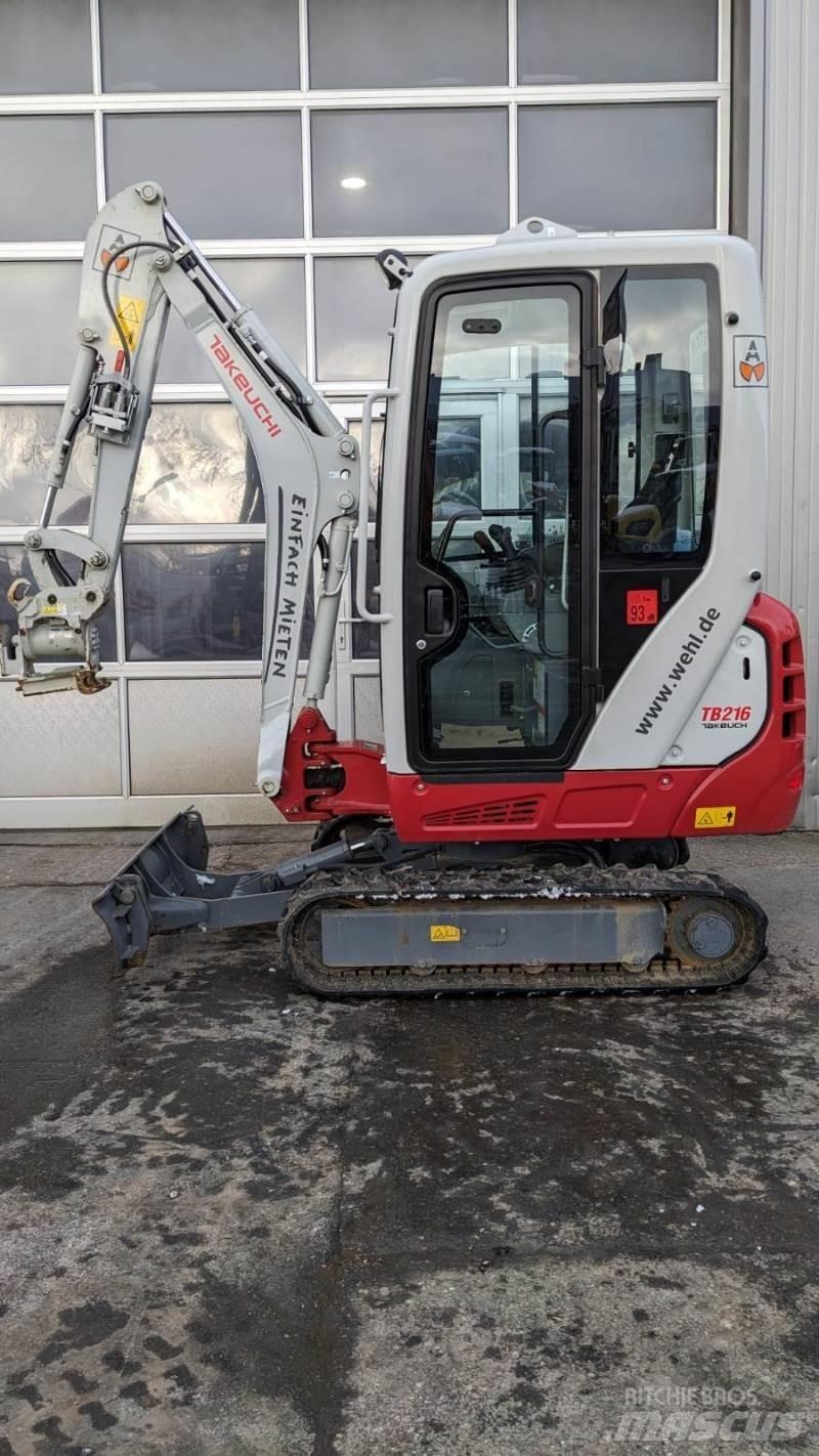 Takeuchi TB216AV4 Minigrävare < 7t