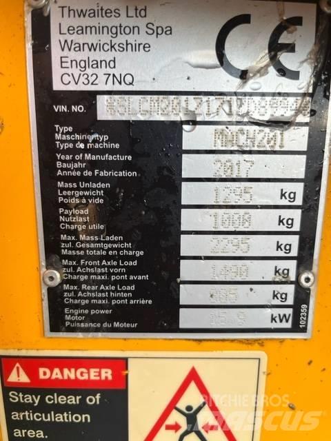 Thwaites Mach 201 Minidumprar
