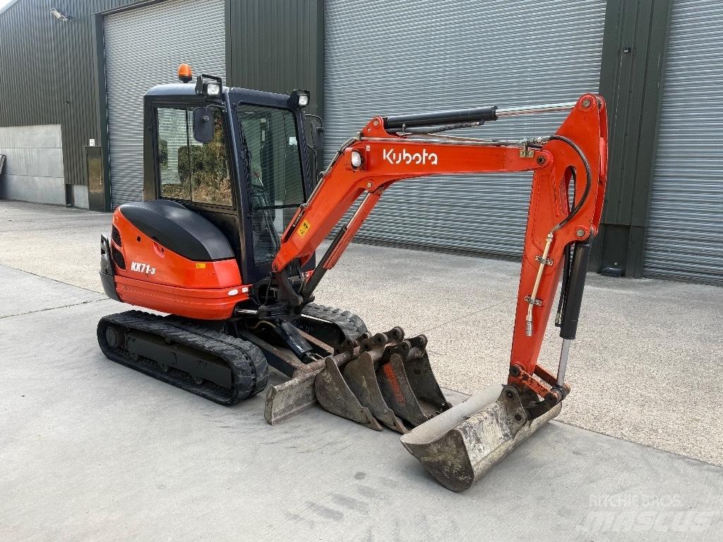 Kubota KX 71 Minigrävare < 7t