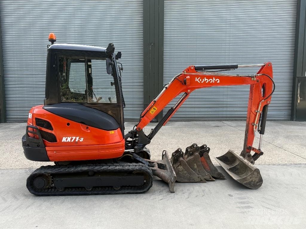 Kubota KX 71 Minigrävare < 7t