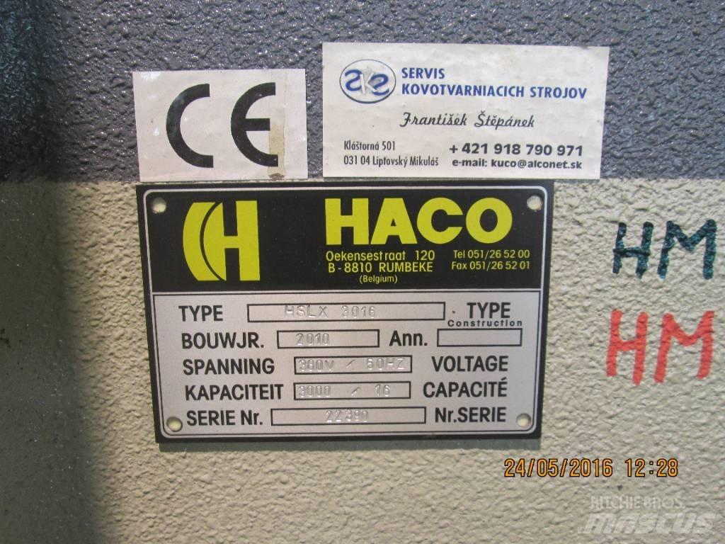  HACO HSLX 3016 Entreprenad - Övrigt
