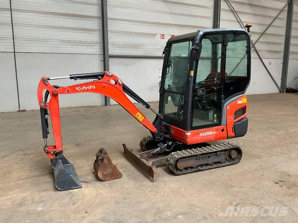 Kubota KX 016-4 Minigrävare < 7t
