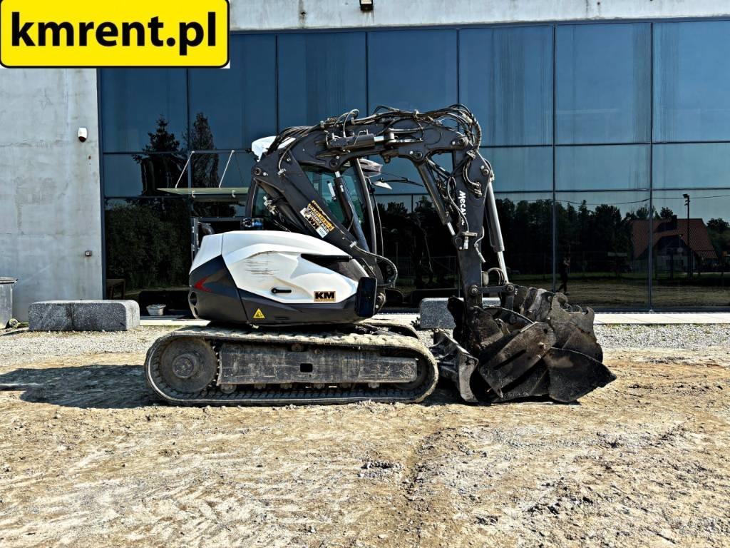 Mecalac 8 M CR Midigrävmaskiner 7t - 12t