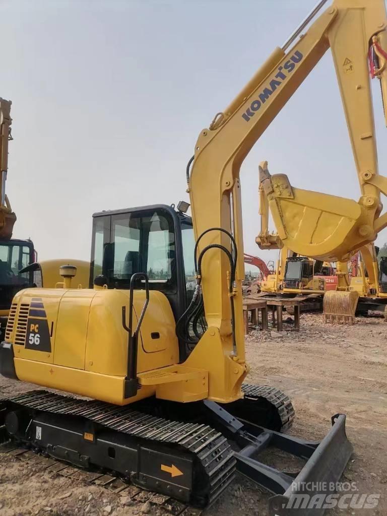 Komatsu PC56-7 Bandgrävare