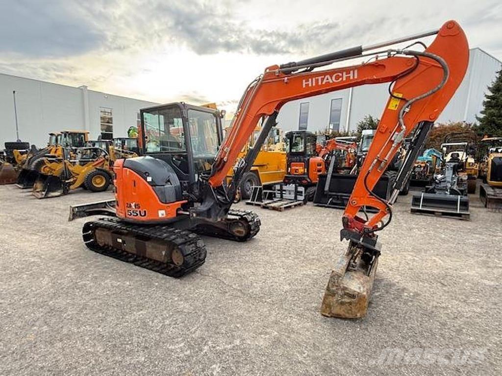 Hitachi ZX 55 U-5A Minigrävare < 7t