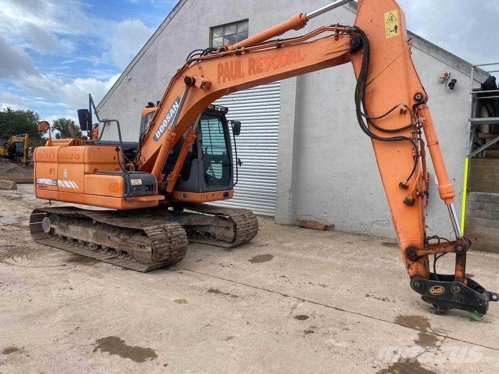 Doosan DX 140 LC-3 Bandgrävare