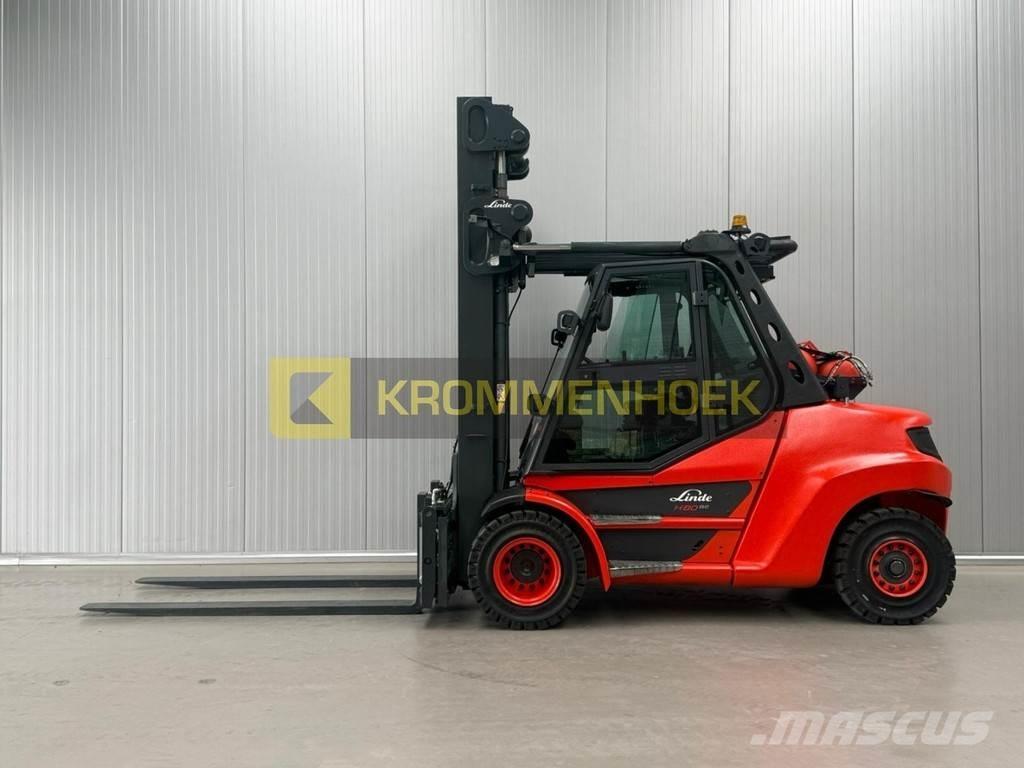 Linde H 80 T-900 Gasolmotviktstruckar
