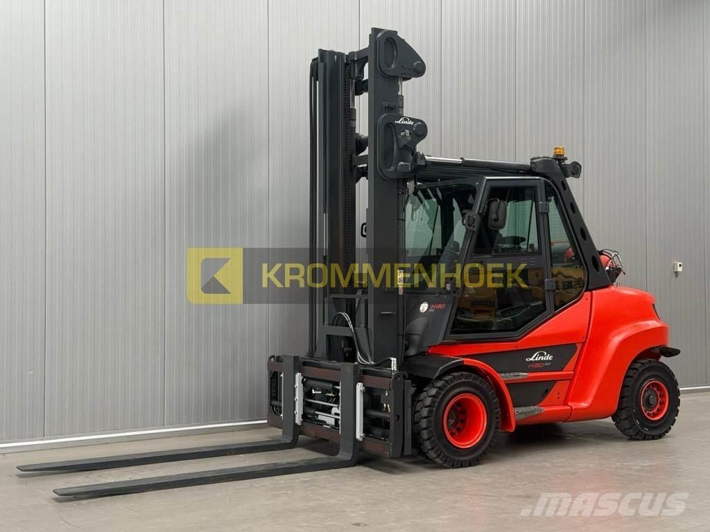 Linde H 80 T-900 Gasolmotviktstruckar