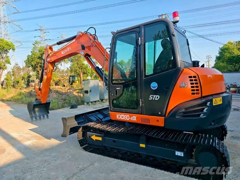 Kubota KX 080-4 Minigrävare < 7t