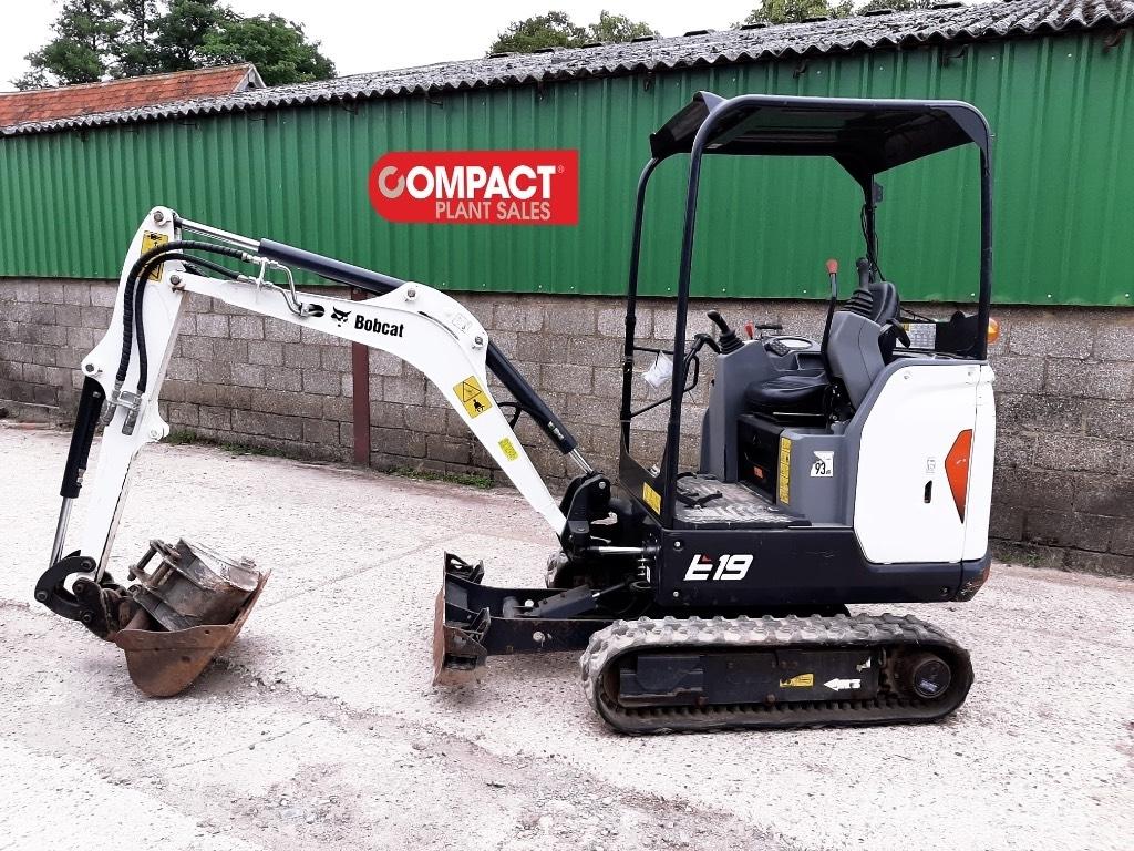 Bobcat E 19 Minigrävare < 7t