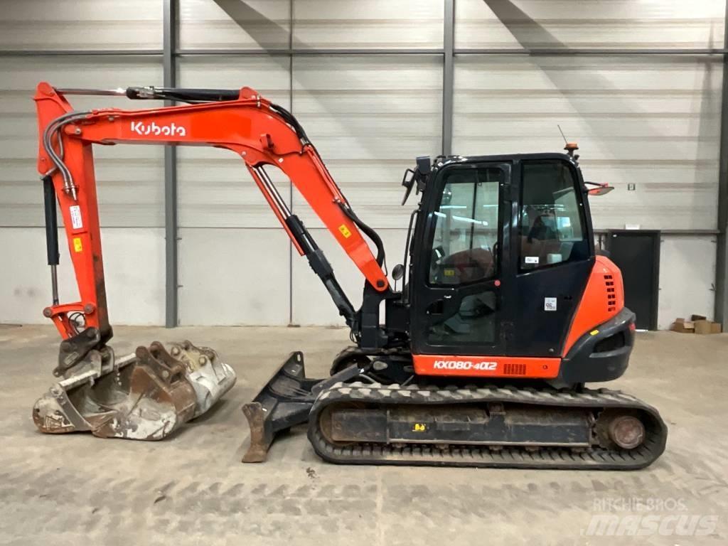 Kubota KX 080-4 A 2 Midigrävmaskiner 7t - 12t