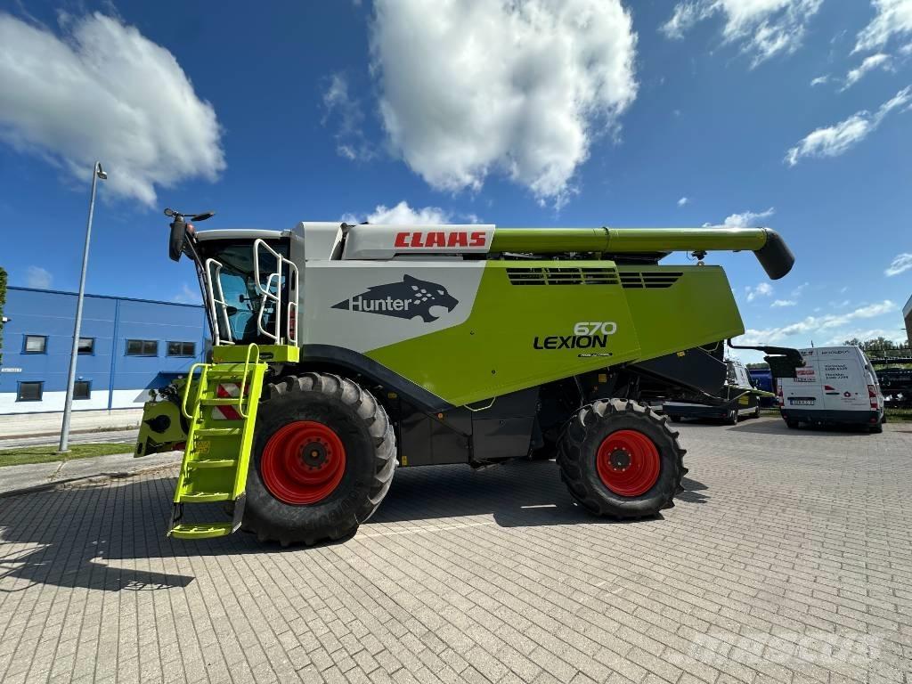 CLAAS Lexion 670 Skördetröskor