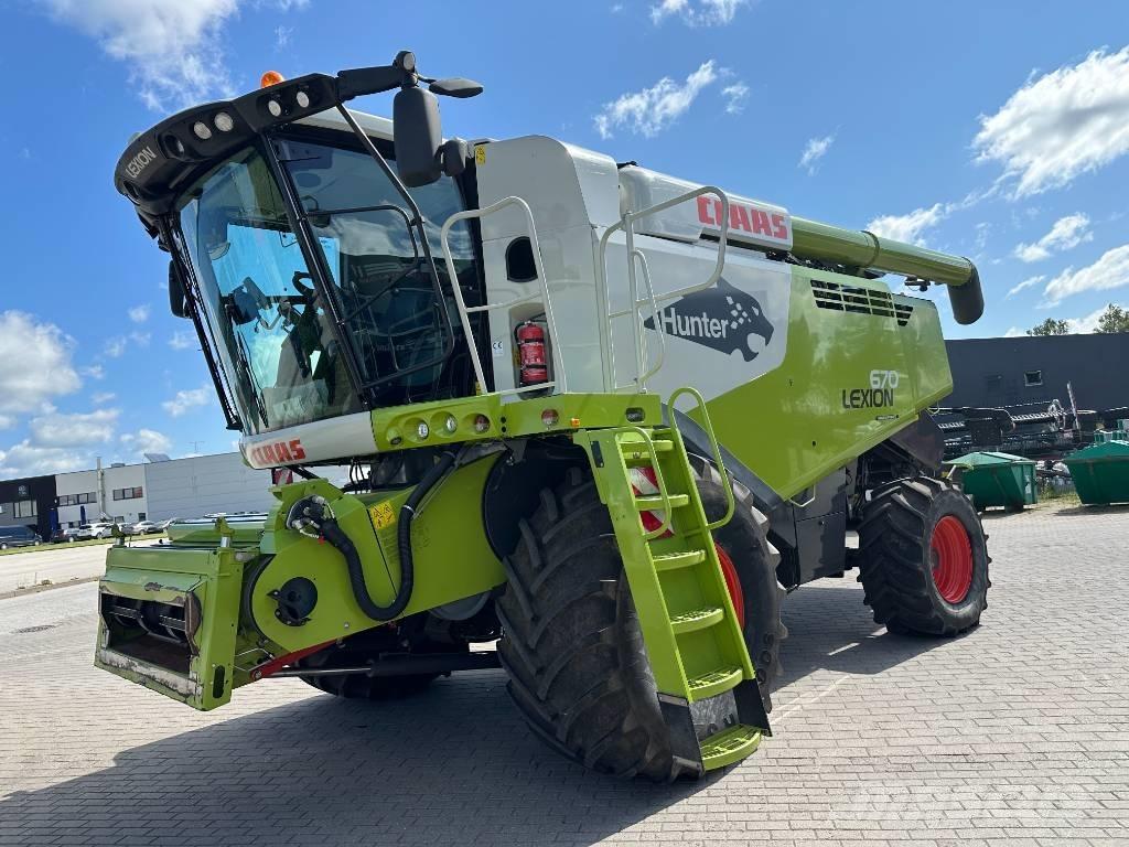 CLAAS Lexion 670 Skördetröskor
