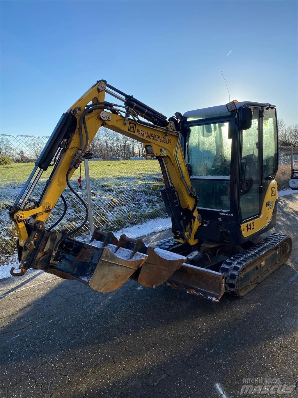 Yanmar SV22 Minigrävare < 7t