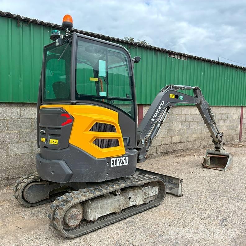 Volvo ECR25D Minigrävare < 7t