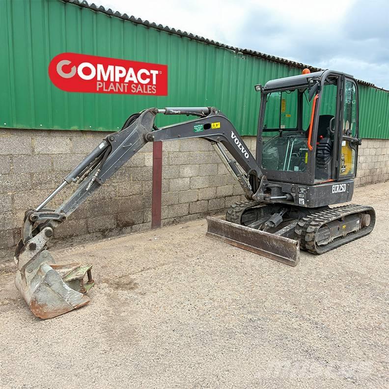Volvo ECR25D Minigrävare < 7t