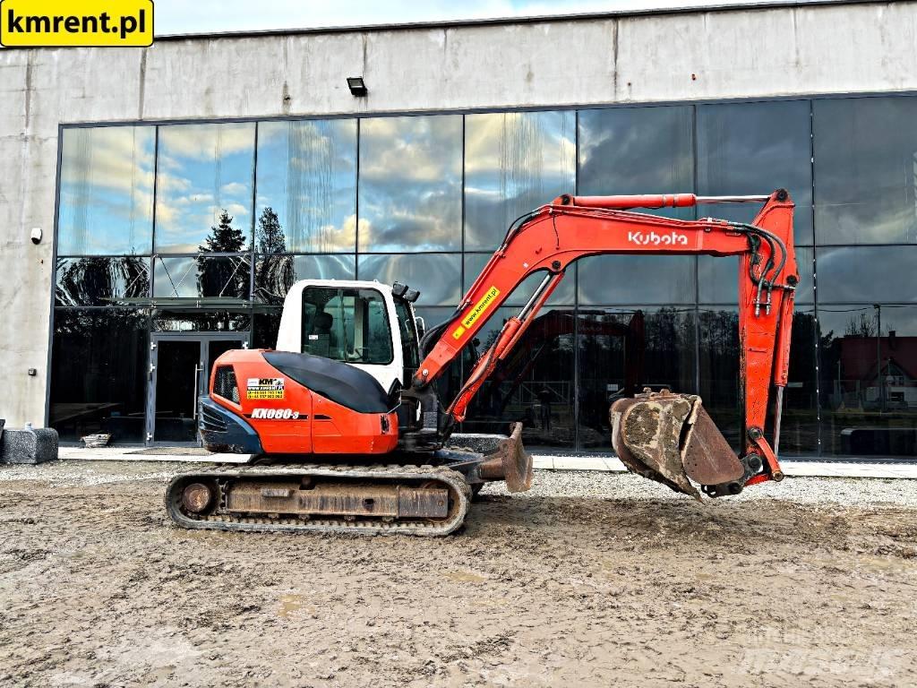 Kubota KX 080-3 Midigrävmaskiner 7t - 12t