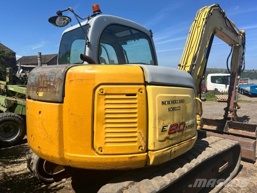 New Holland E 80 Midigrävmaskiner 7t - 12t