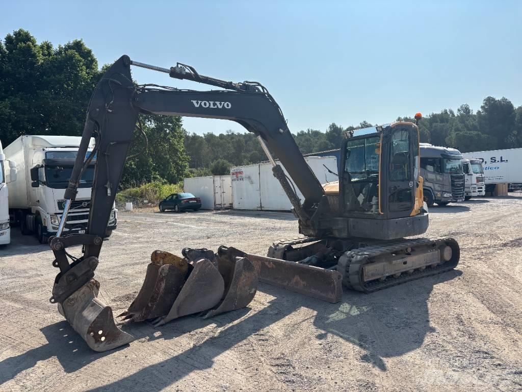 Volvo ECR 88 D Midigrävmaskiner 7t - 12t