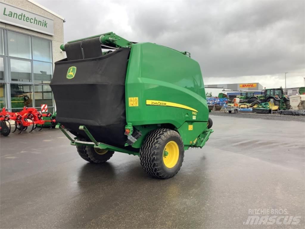 John Deere 990 Rundbalspressar