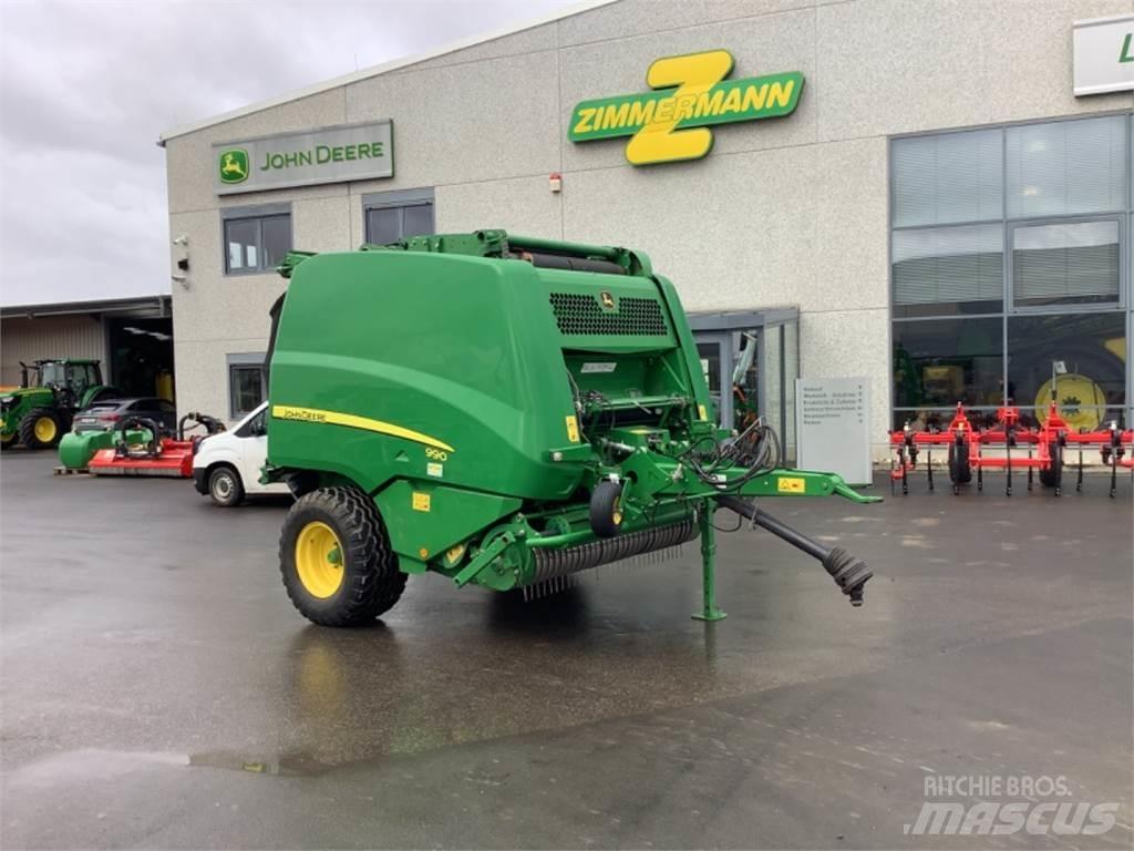 John Deere 990 Rundbalspressar
