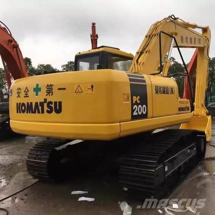 Komatsu PC 200-7 Bandgrävare