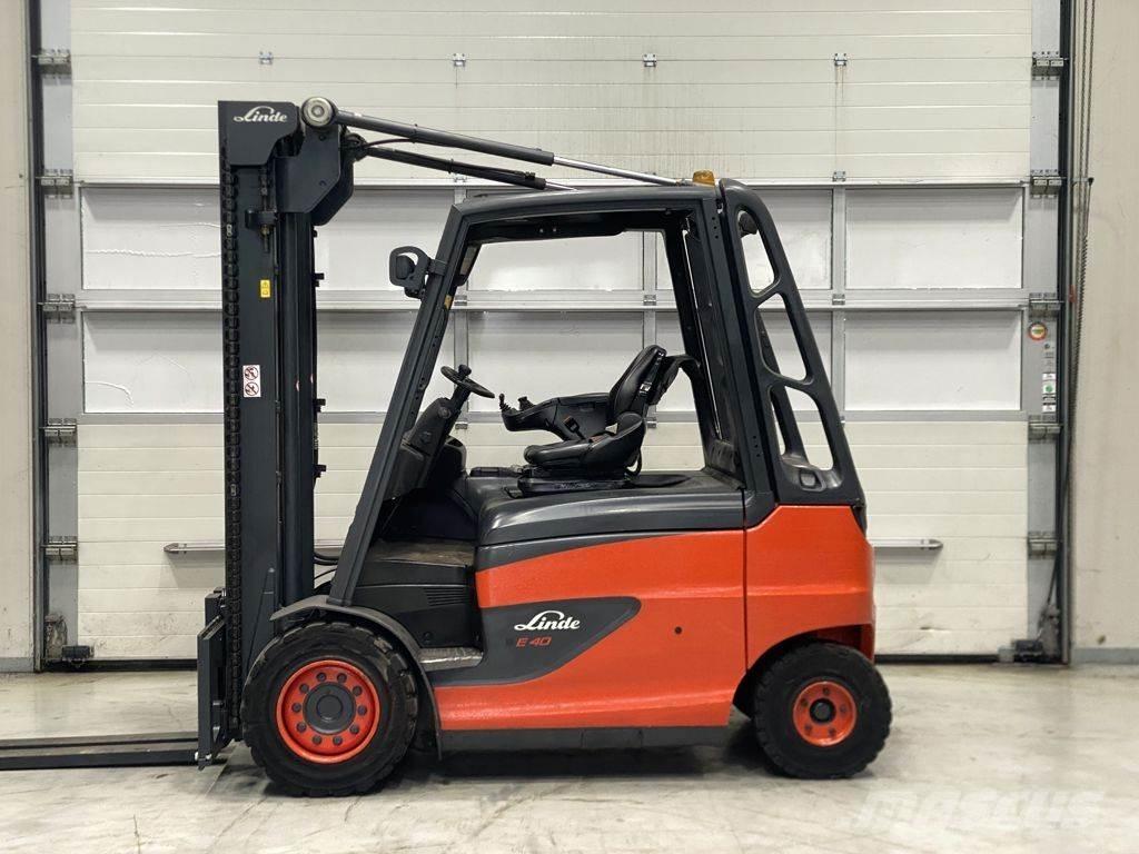 Linde E40H-01/600 Elmotviktstruckar