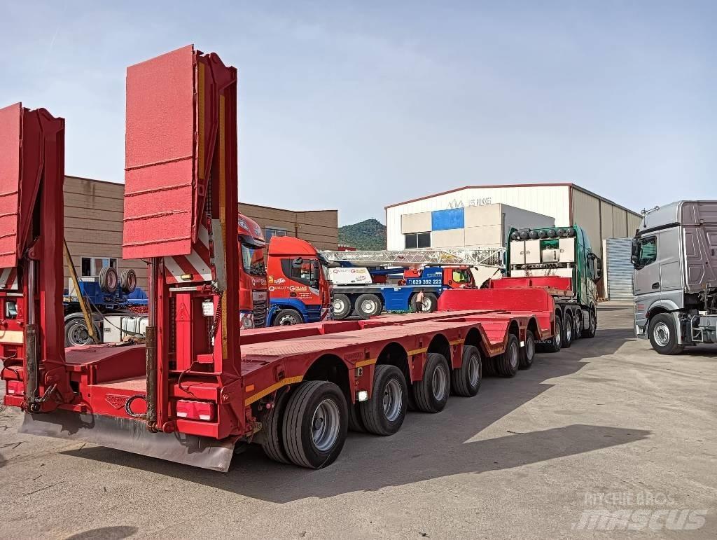 Broshuis 6ABSD-85 Låg lastande semi trailer