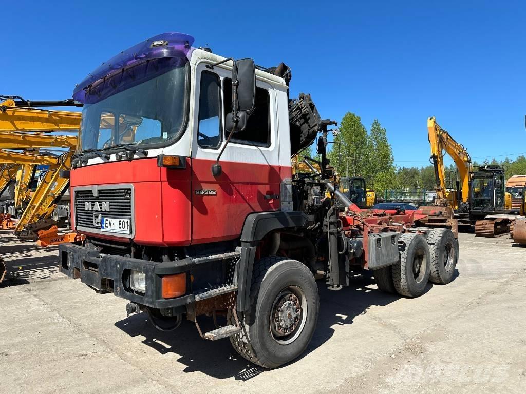 MAN 28.322 6x6 Tippbilar