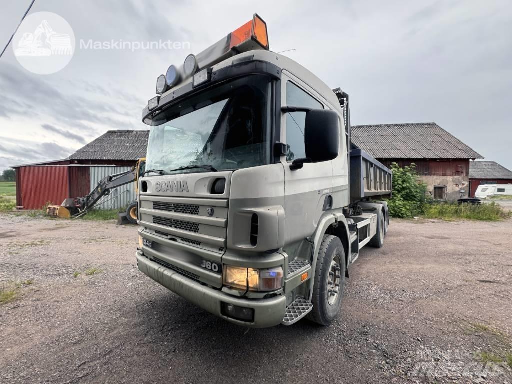 Scania P 124-360 Lastväxlare/Krokbilar