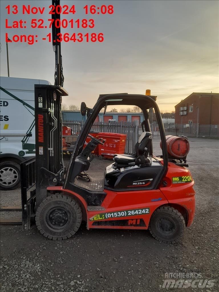Manitou MI 25 G LPG trucks