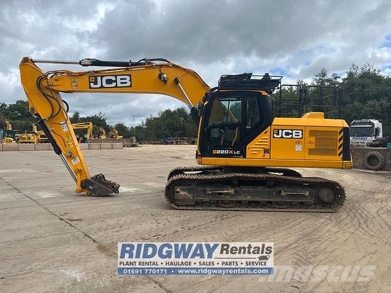 JCB JS 220 LC Bandgrävare