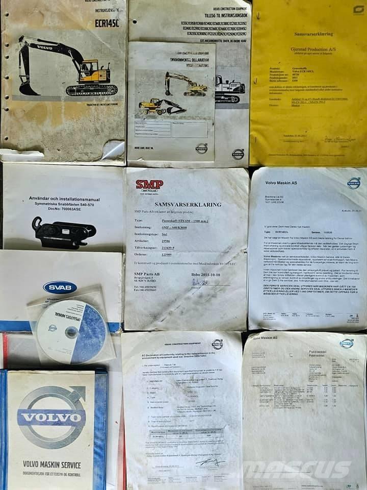 Volvo ECR 145 C L Bandgrävare