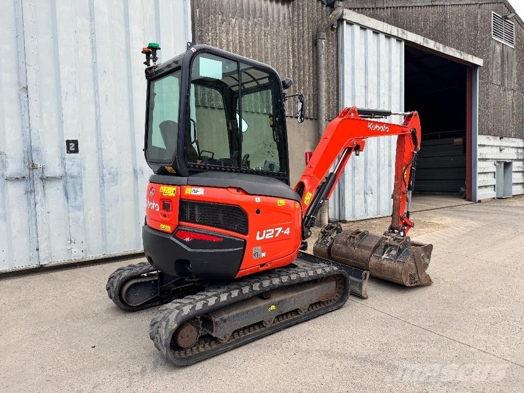 Kubota U 27 Minigrävare < 7t