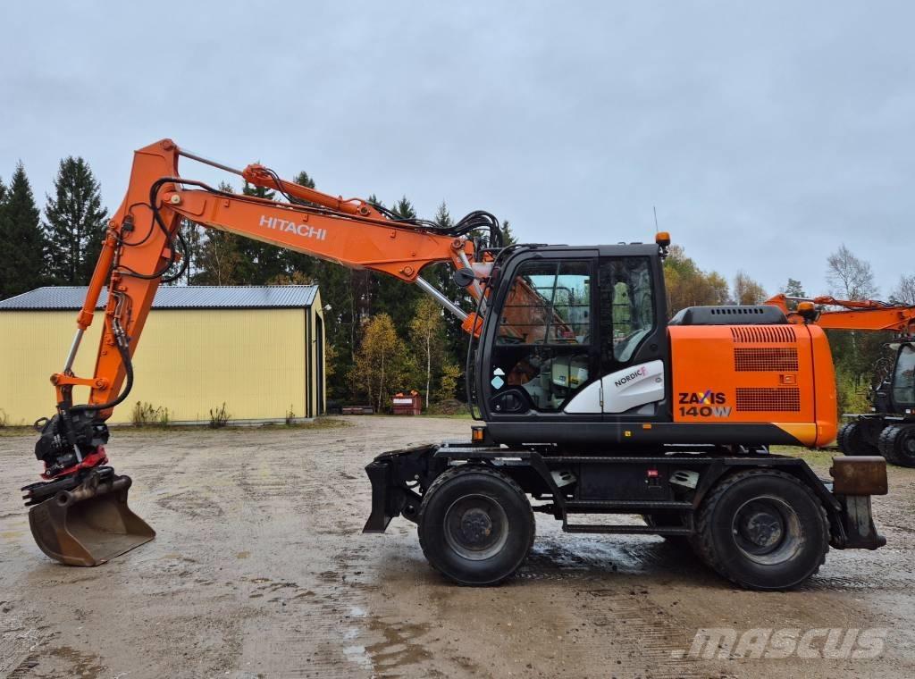 Hitachi ZX 140 W T-5 Hjulgrävare