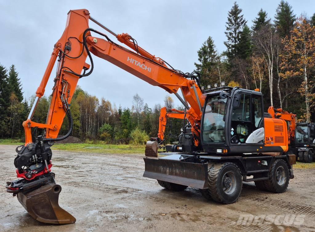 Hitachi ZX 140 W T-5 Hjulgrävare