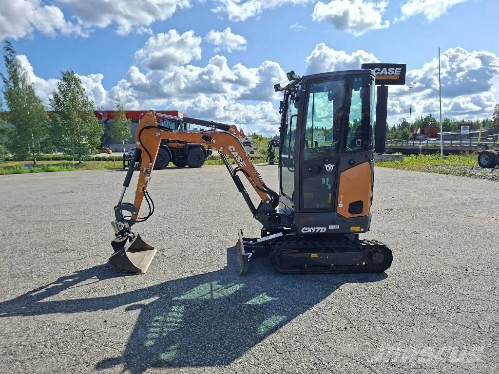 CASE CX 17 D Minigrävare < 7t