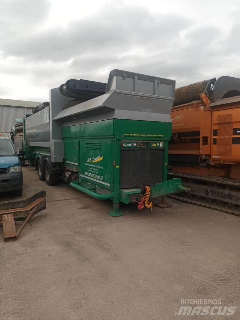 Komptech Cribus 3800 Mobila sorteringsverk