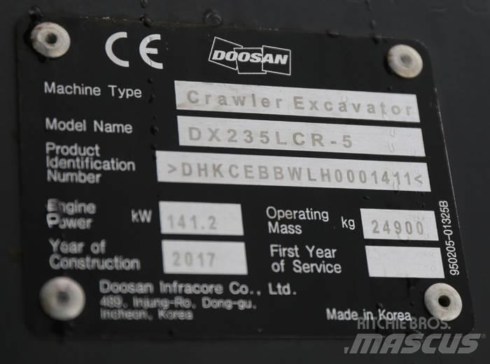 Doosan DX235LCR-5 Bandgrävare